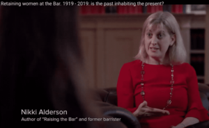 Retaining women at the Bar. 1919 – 2019: is the past inhabiting the present?